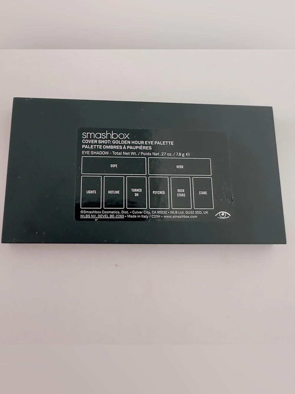 EUC Smashbox Cover Shot: Golden Hour Eye Palette